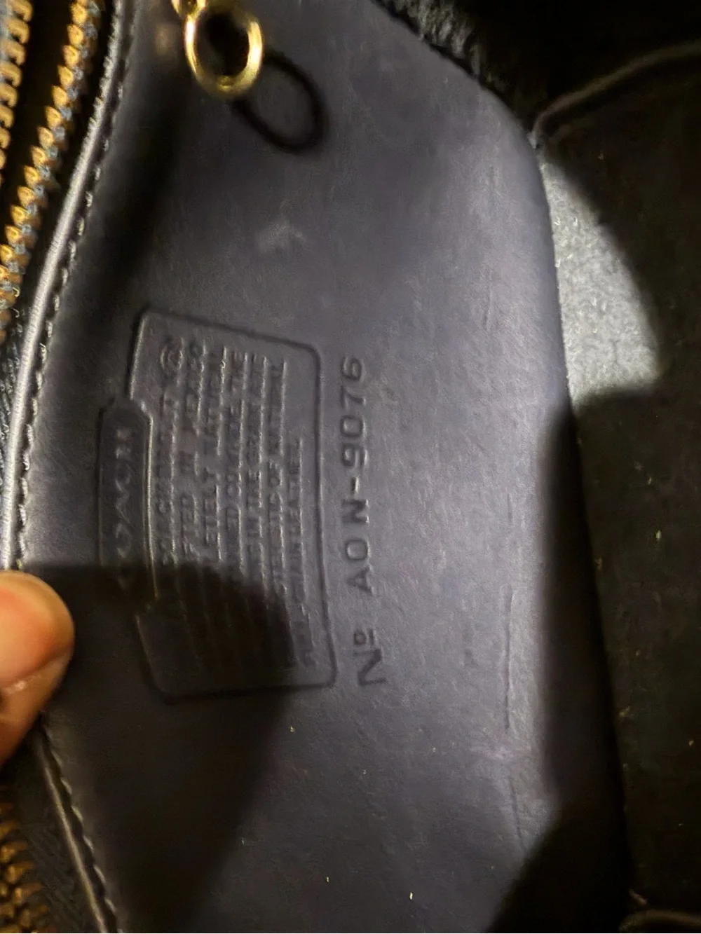 Vintage COACH Companion Flap Style 9076